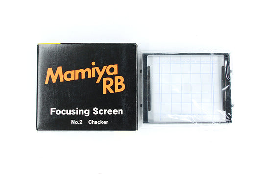 Mamiya Rb Focusing Screen No. 2 Checker