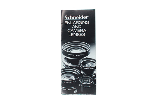 Schneider Enlarging And Camera Lenses Brochure