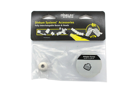 Dinkum Systems Adaptor Screw 1/4-20 Inch To 3/8-16 Inch