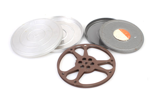 Movie Reels & Cans, Set of 3