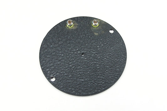 Round Lens Board 3 5/8 Inch Diameter With Pilot Hole