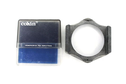 Cokin A 020 Blue Filter With Case And Cokin Filter Holder A.