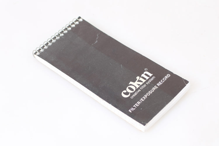 Cokin Filter/exposure Record Book