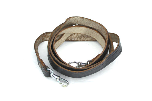 Vintage Camera Strap Black Leather 1960s