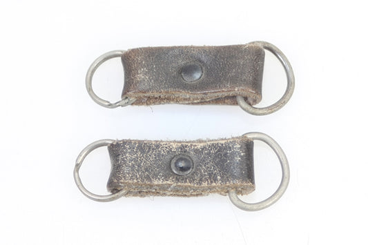 Black Leather Camera Strap Protectors