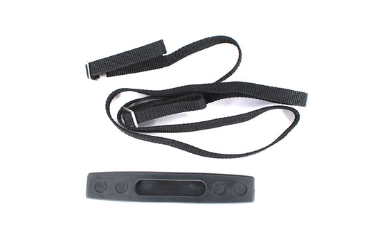 Black Woven Nylon Camera Strap