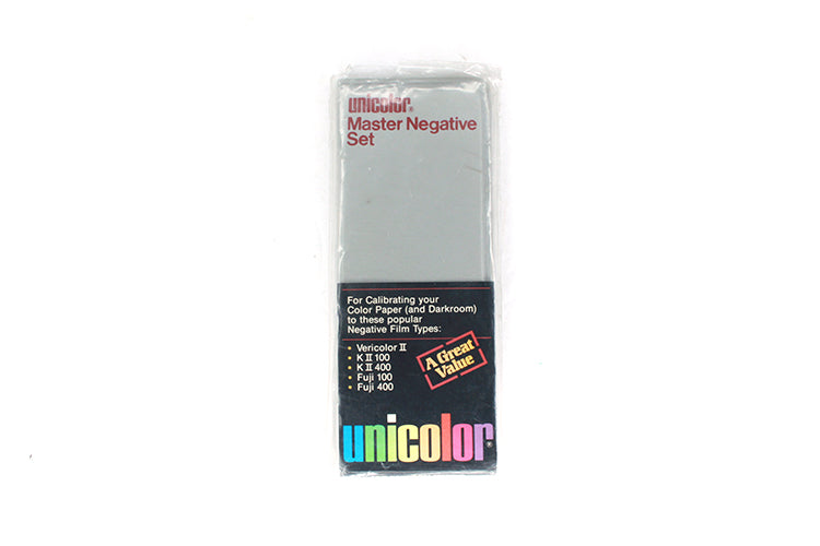Unicolor Master Negative Set For Calibrating Your Color Paper