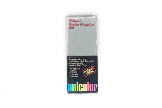 Unicolor Master Negative Set For Calibrating Your Color Paper