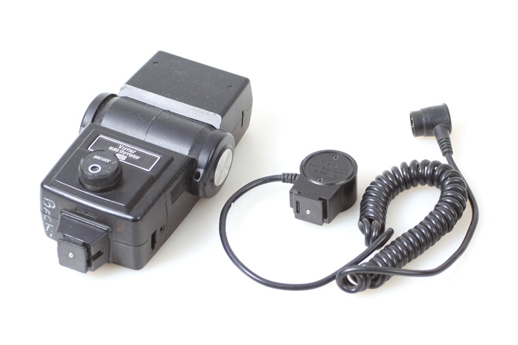 Vivitar Auto Thyristor 283 Flash With Vari Sensor Adapter
