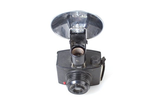Ansco Pioneer Camera With Flash Attachment