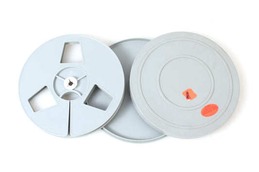 400ft Movie Reel And Can For Super 8 Or Regular 8