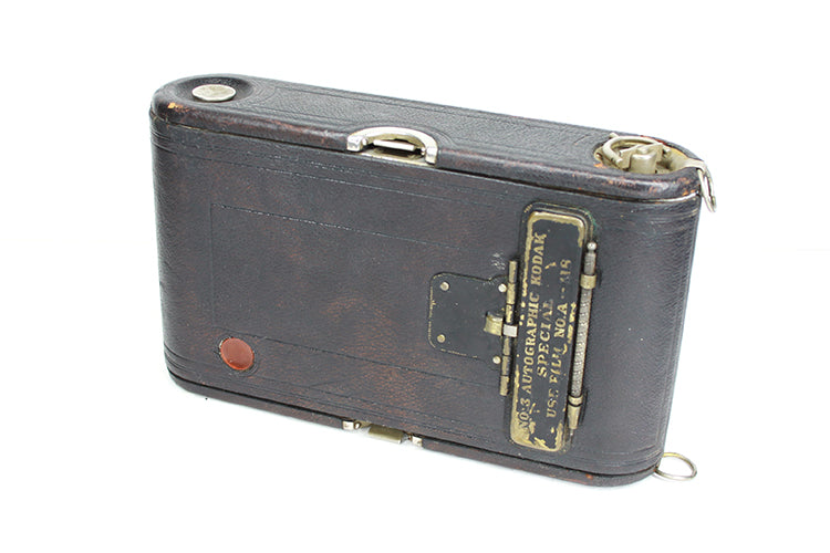 Kodak No. 3 Autographic Special Camera With Wollensak Optimo No. 1 Lens