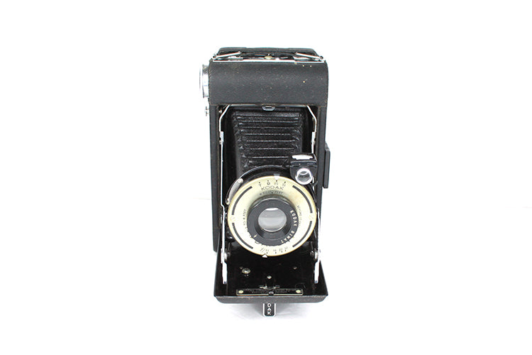 No. 1A Pocket Kodak Art Deco Bellows Camera W/ Original Stylus Pen
