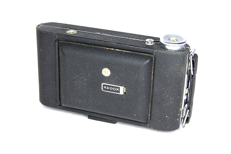 No. 1A Pocket Kodak Art Deco Bellows Camera W/ Original Stylus Pen