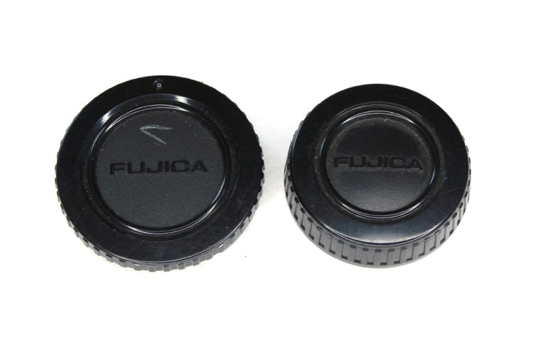 Fujica Rear Lens Cap and Body Cap