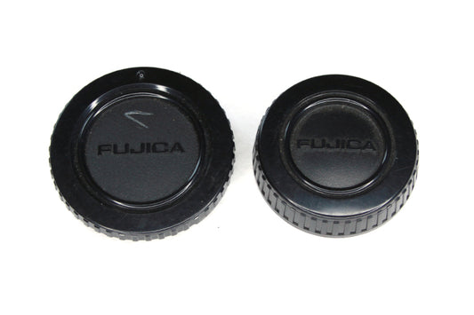 Fujica Rear Lens Cap and Body Cap