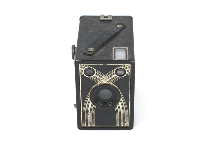 Vintage Marvel S-16 Box Camera, Art Deco