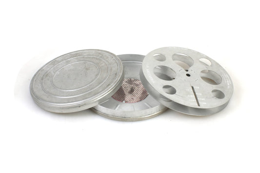 Kodascope 16mm Movie Reel & Can, 400ft