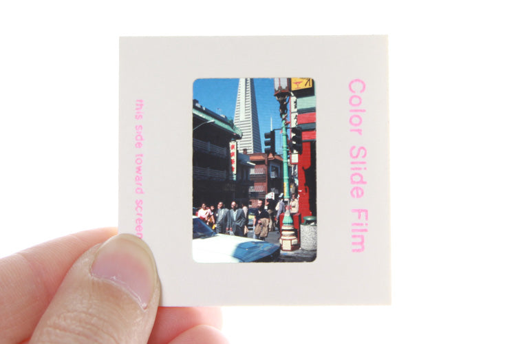 Family Found Image Slides, Large Lot