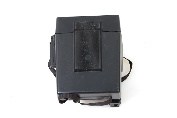 Vintage One Step Polaroid 600 Film Instant Camera & Strap Rainbow Black