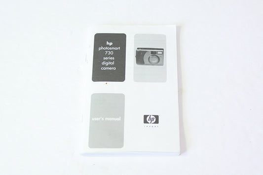 Hp Photosmart 730 Series Digital Camera Manual