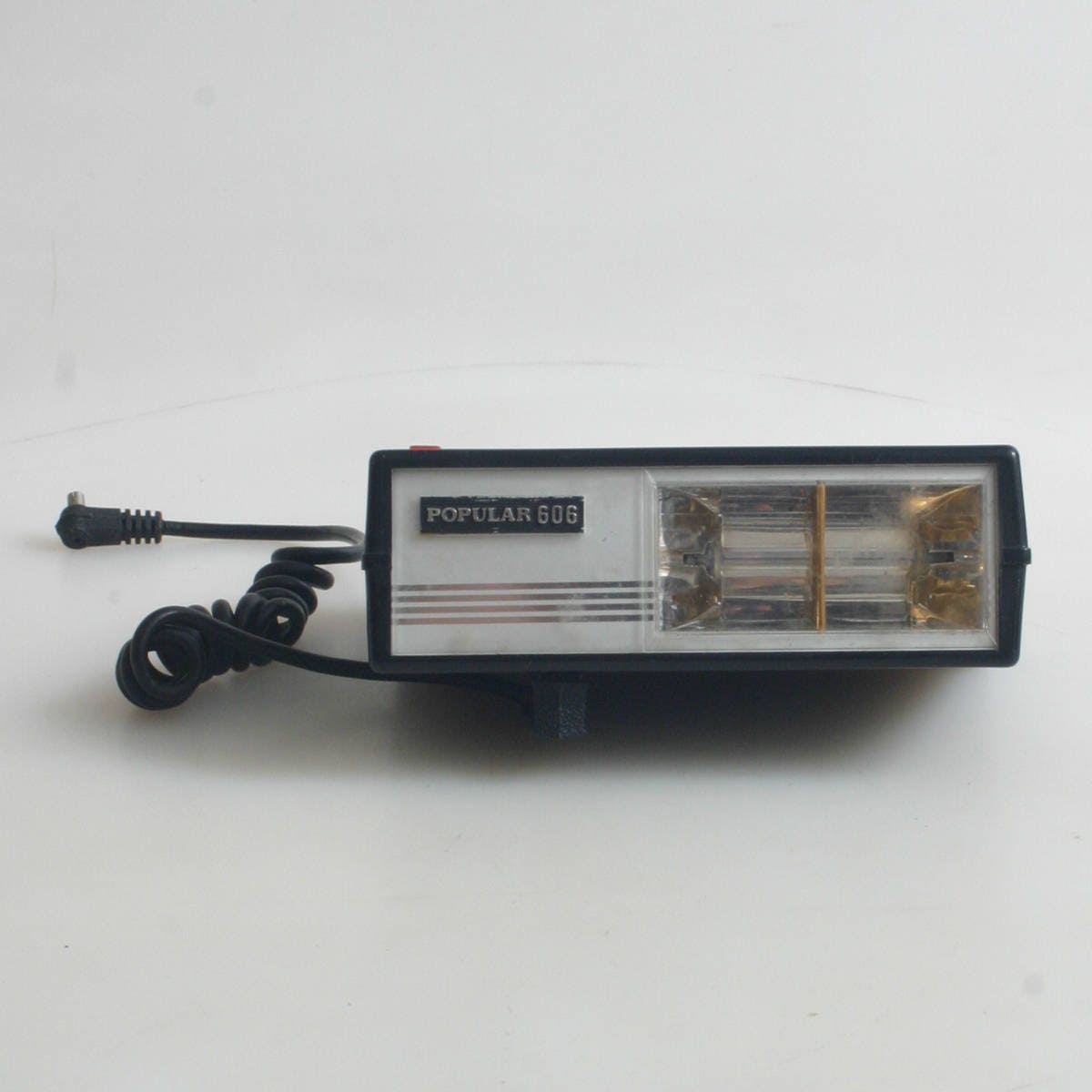 Popular 606 Electronic Flash Unit//Vintage//Camera Flash//Prop