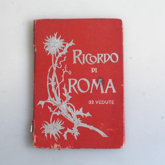 Ricordo Di Roma 32 Vedute Book//Remember Rome//Image Book of Rome
