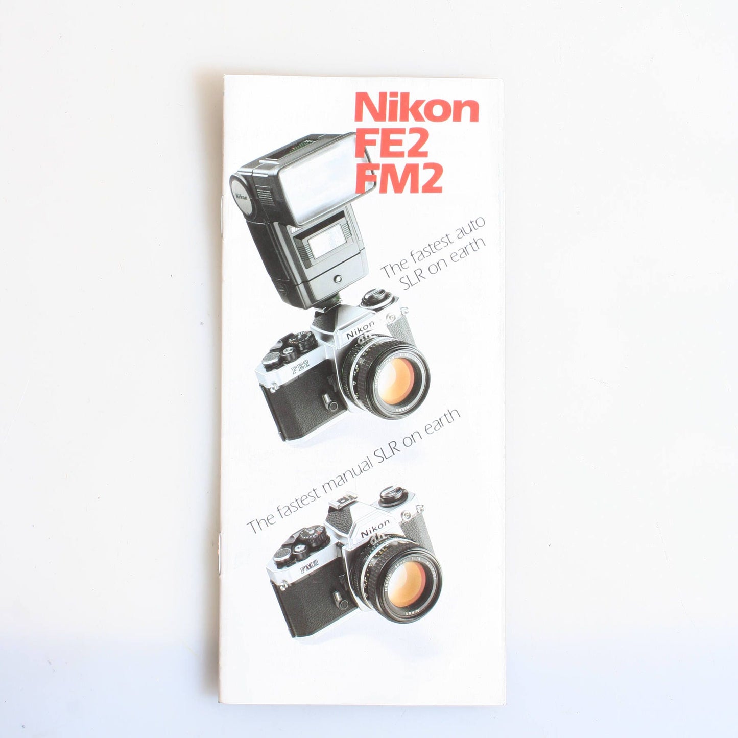Nikon Fe2 Fm2 Information Pamphlet