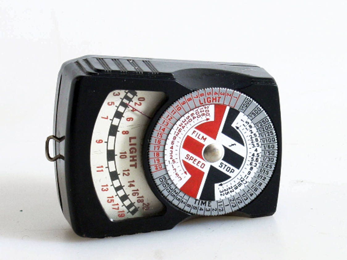 Bakelite Art Deco Light Meter For Display or Prop