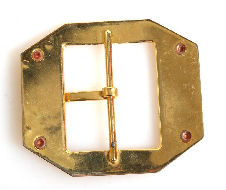 Brass & Copper Belt Buckle//Womans Belt Buckle//Large Belt Buckle