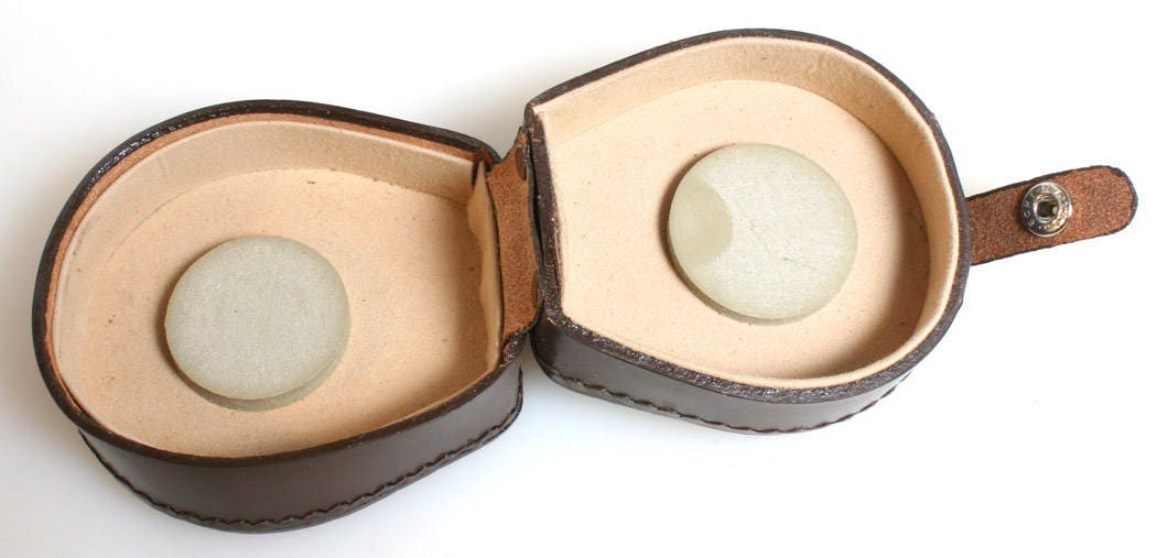 1950's Voigtlander Camera Accessory Case//Steampunk Costume DIY//Small Storage Case