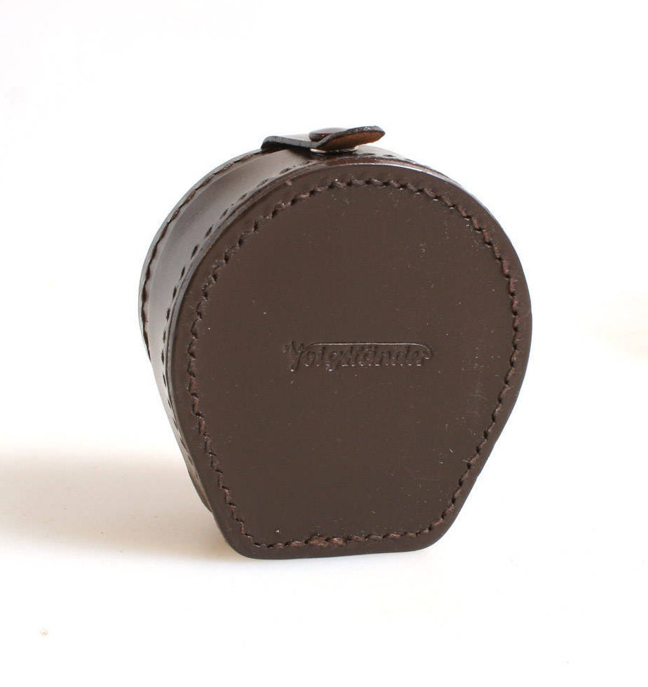 1950's Voigtlander Camera Accessory Case//Steampunk Costume DIY//Small Storage Case