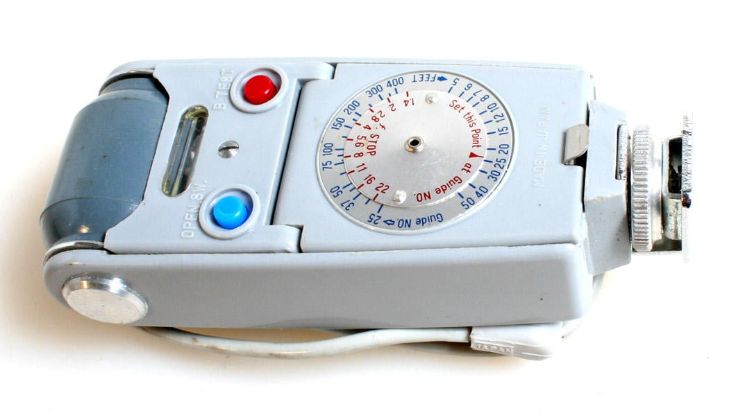 Vintage Cavalier BC Deluxe Flash Unit//Fan Flash//Art Deco