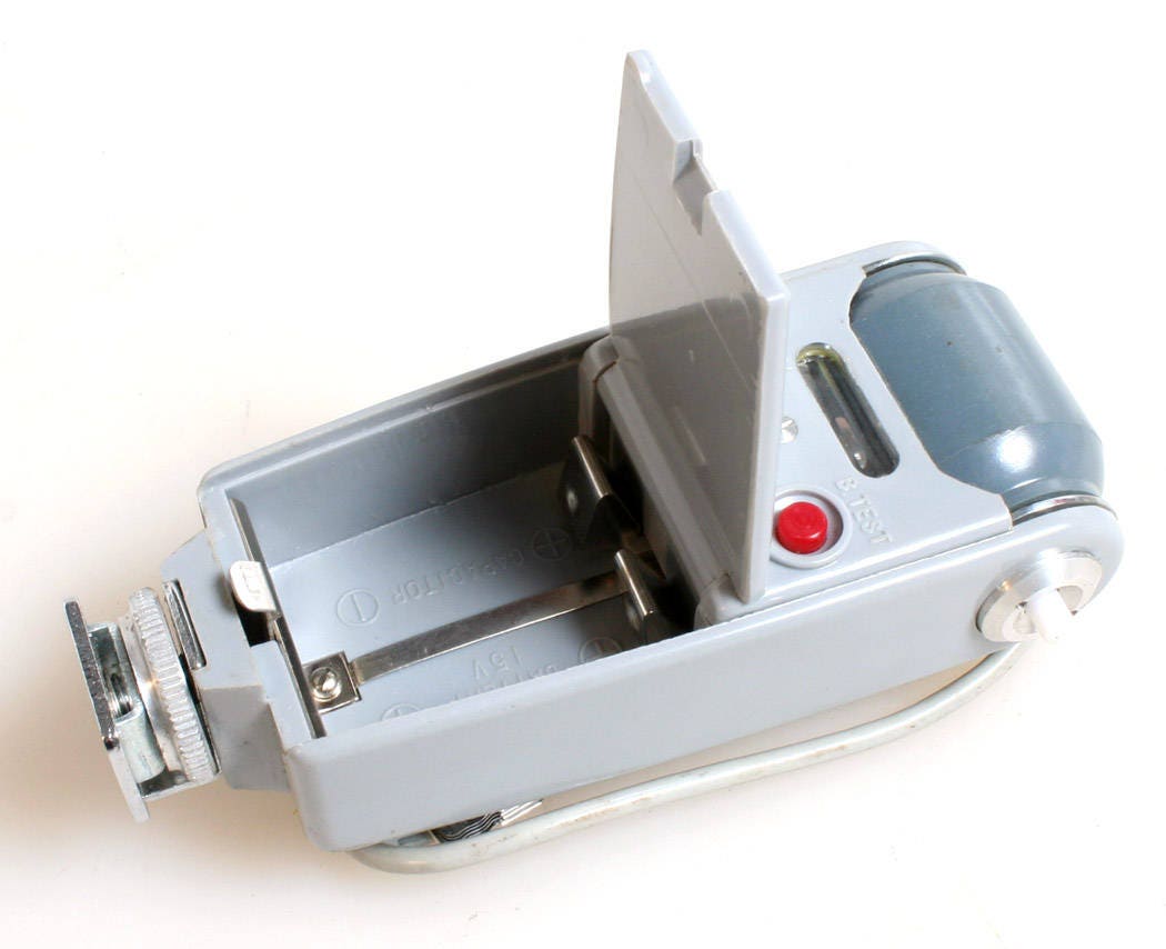 Vintage Cavalier BC Deluxe Flash Unit//Fan Flash//Art Deco