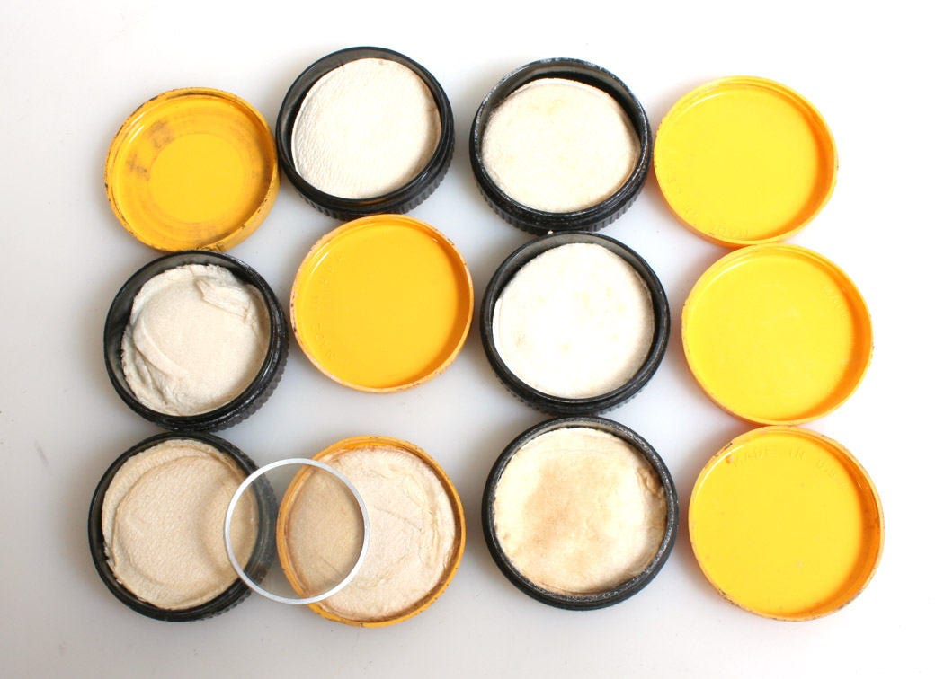 Kodak Bakelite Filter Cases, Set of 6, For Series 6 Filter//Storage Container