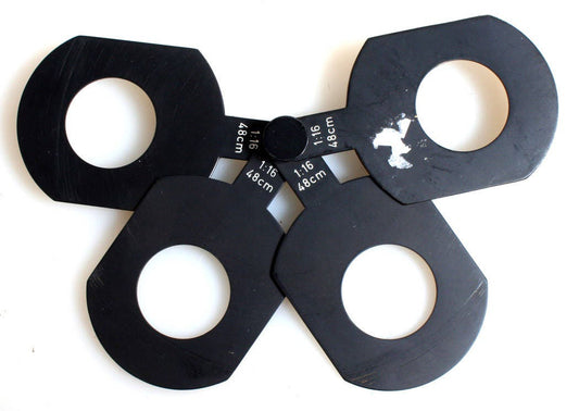 4 Blade Lens Filter Holder//Steampunk Parts//DIY Project
