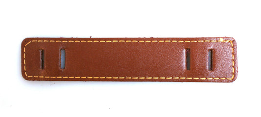 Camera Strap Shoulder Pad//Brown Leather//Camera Bag Accessories 1960'S