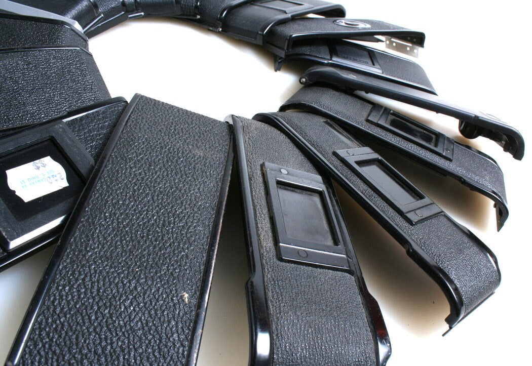 Camera Parts//35mm Camera Film Dooors, Mixed Lot//Reuse Project//Sculpture Parts