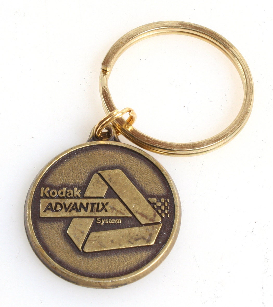 Kodak KEY CHAIN Advantix Medalist Aps Brass