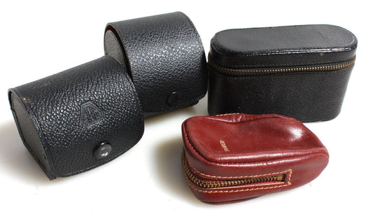 Camera Accessories Cases, set of 4//Cosplay//DIY//Coin Purse//Carrying Case