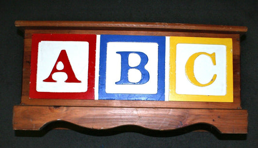 Photography Studio Props//Children Portraits//ABC Chest Box