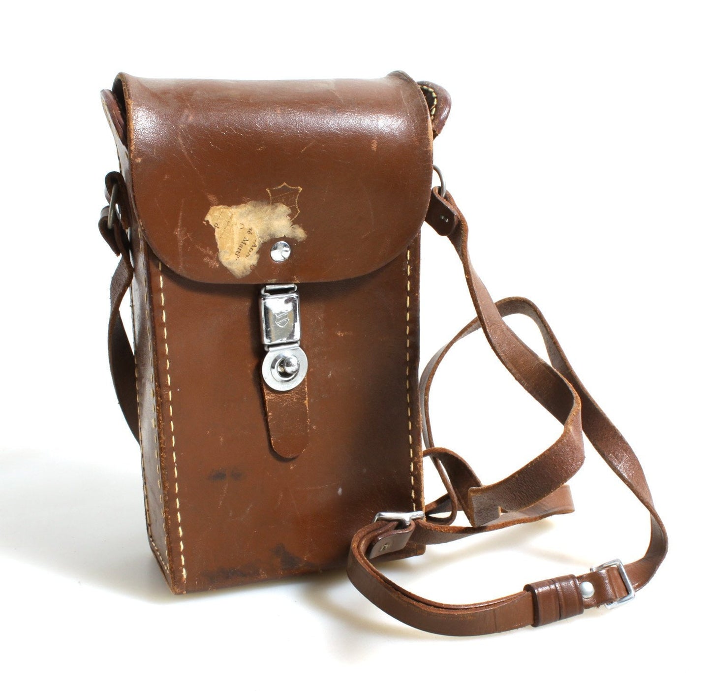 1950's Vintage Camera Case//Leather Case