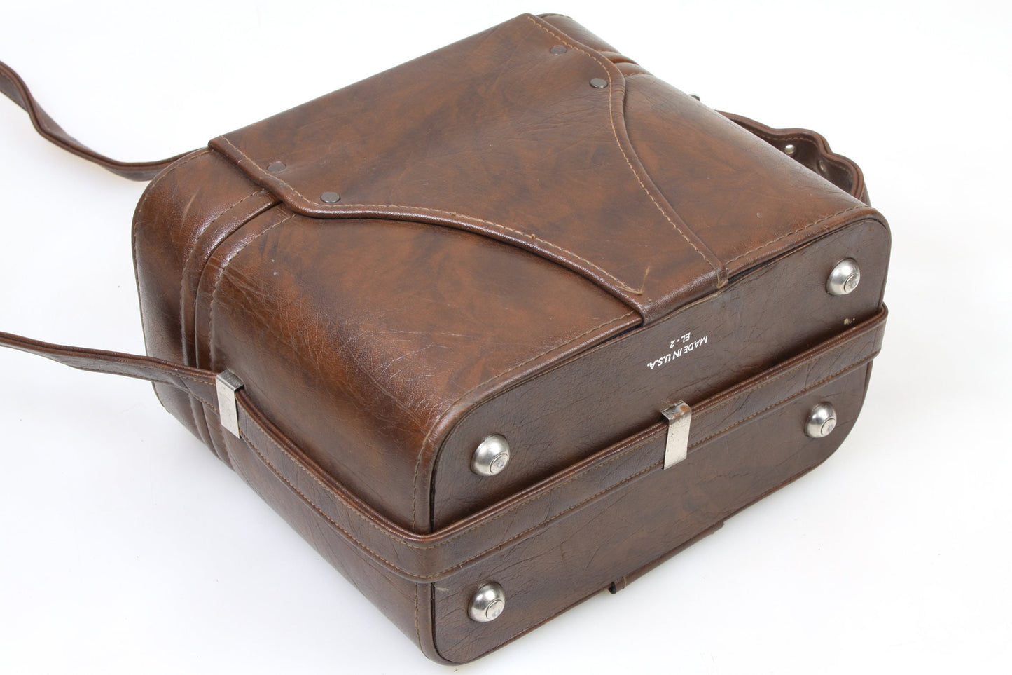 Dark Brown Hard Case w/ Lens and Body Caddy