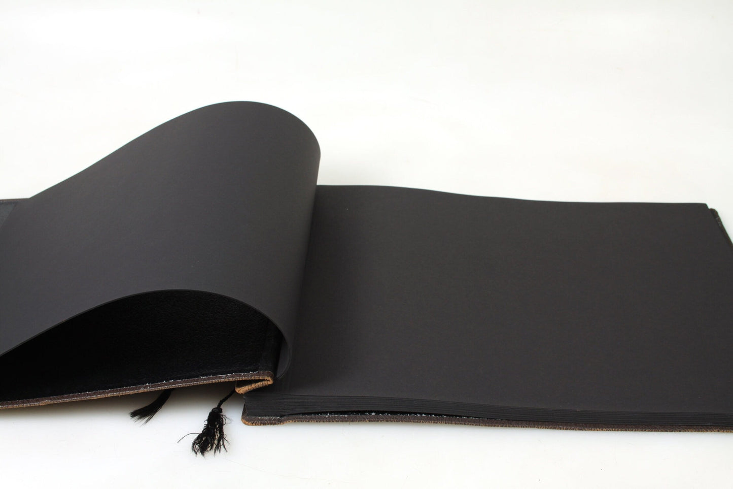 Vintage Photo Album - 39 Sheets - Genuine Leather
