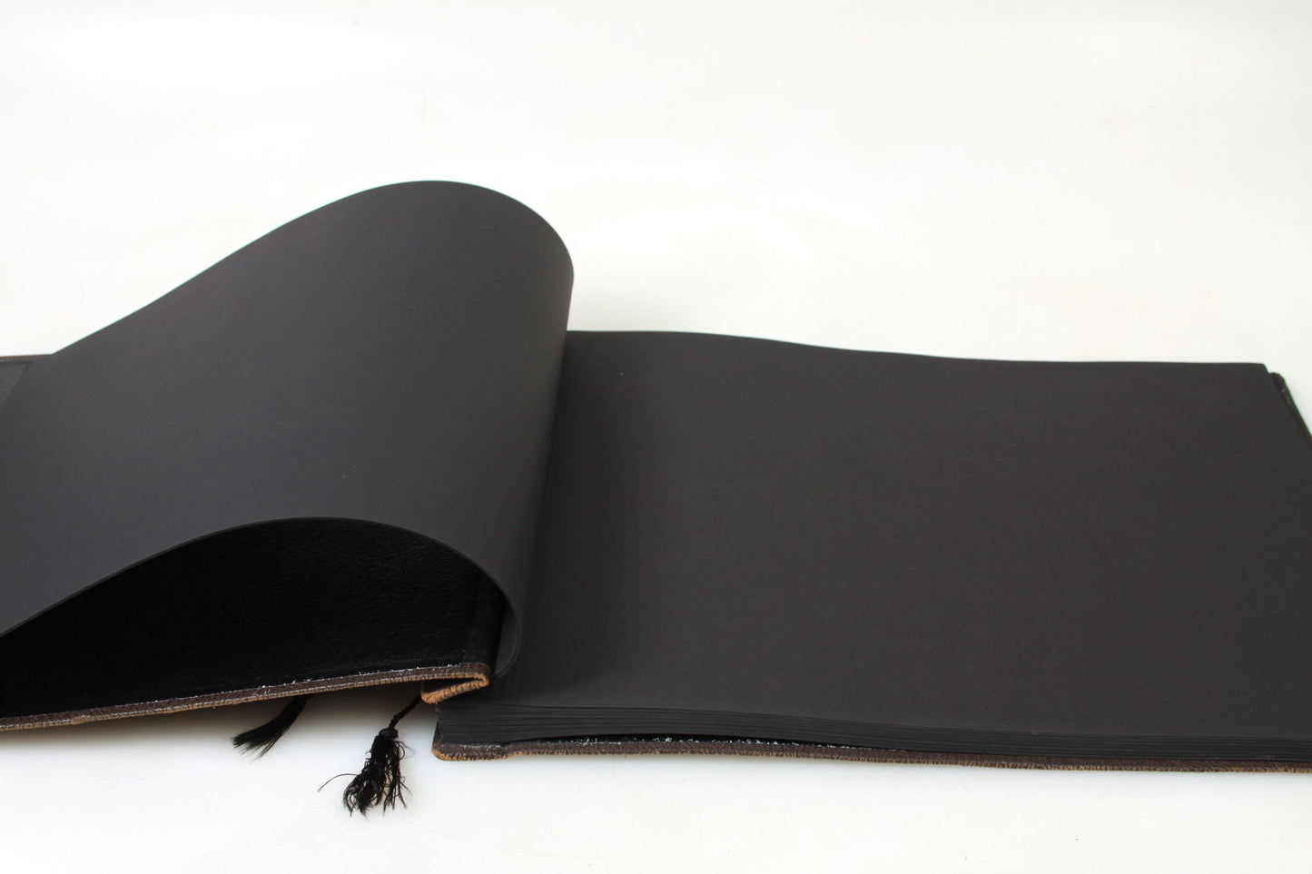 Vintage Photo Album - 39 Sheets - Genuine Leather