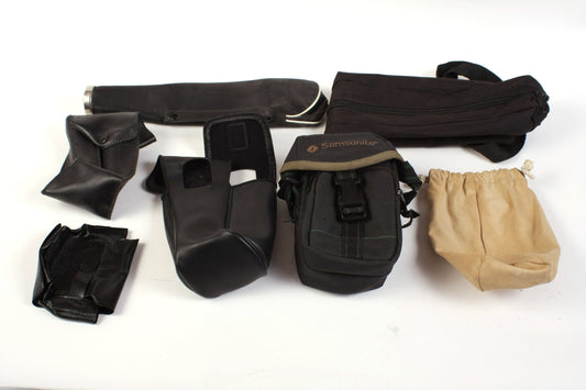 Camera and Lens Cases, Lot of 7, Assorted Sizes