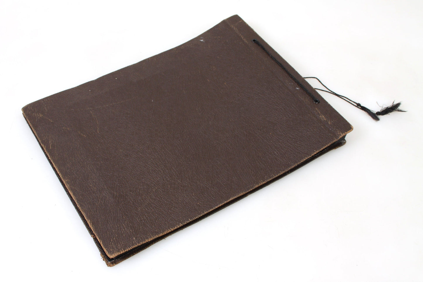 Vintage Photo Album - 39 Sheets - Genuine Leather