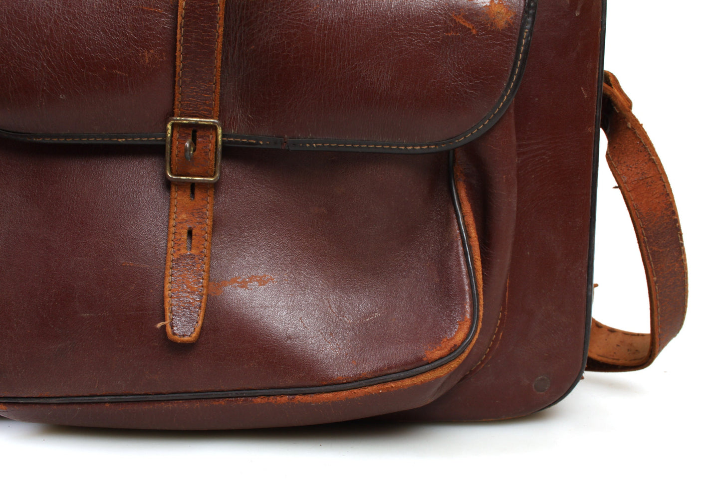 Steampunk Camera Bag Leather Heavy Duty 1950s Vintage