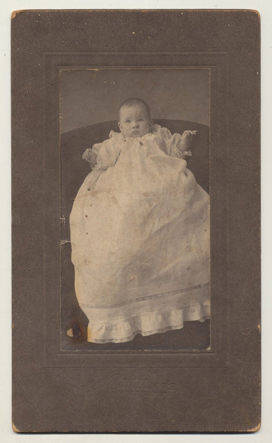 Lot of 10. Baby Photographs. Various Sizes. All Mounted.