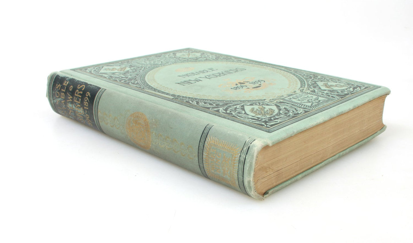 Notable New Yorkers of 1896-1899 Book By Moses King